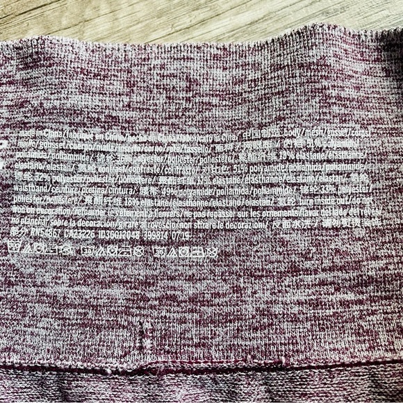 PINK Victoria’s Secret Seamless Pink Heather Athletic Leggings Small - Picture 4 of 8